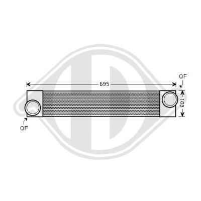 17517795823DR DCA1151 Charge Air Cooler