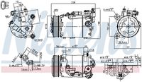 64529299329N 64529299329 64 52 9 299 329 9299329 890601  Compressor, air conditioning