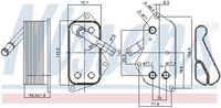 11427525333N1 11427525333 11 42 7 525 333 7525333 90689 BMW X6 (E71) -  Oil Cooler, engine oil