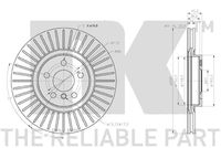 34106891080NK1 34106891080 34 10 6 891 080 6891080 2015115 MINI F60 -  Brake Disc