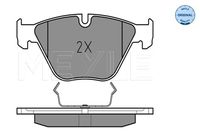 34112283764M1 34112283764 34 11 2 283 764 2283764 025 233 4720 BMW E93 LCI -  Brake Pad Set, disc brake