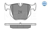 34216763043M1 34216763043 34 21 6 763 043 6763043 025 237 3217 BMW E61 -  Brake Pad Set, disc brake