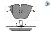34116794917M2 34116794917 34 11 6 794 917 6794917 025 241 6120/PD BMW E91 LCI -  Brake Pad Set, disc brake