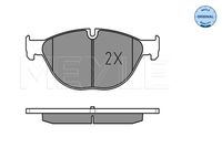 34116851269M1 34116851269 34 11 6 851 269 6851269 025 250 4519 BMW E39 -  Brake Pad Set, disc brake