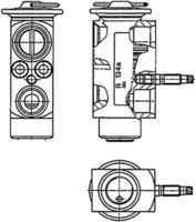 64119178316MO 64119178316 64 11 9 178 316 9178316 AVE 60 000P  Expansion Valve, air conditioning