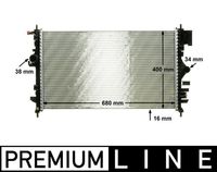 17117553111MO4 17117553111 17 11 7 553 111 7553111 CR 1088 000S  Radiator, engine cooling